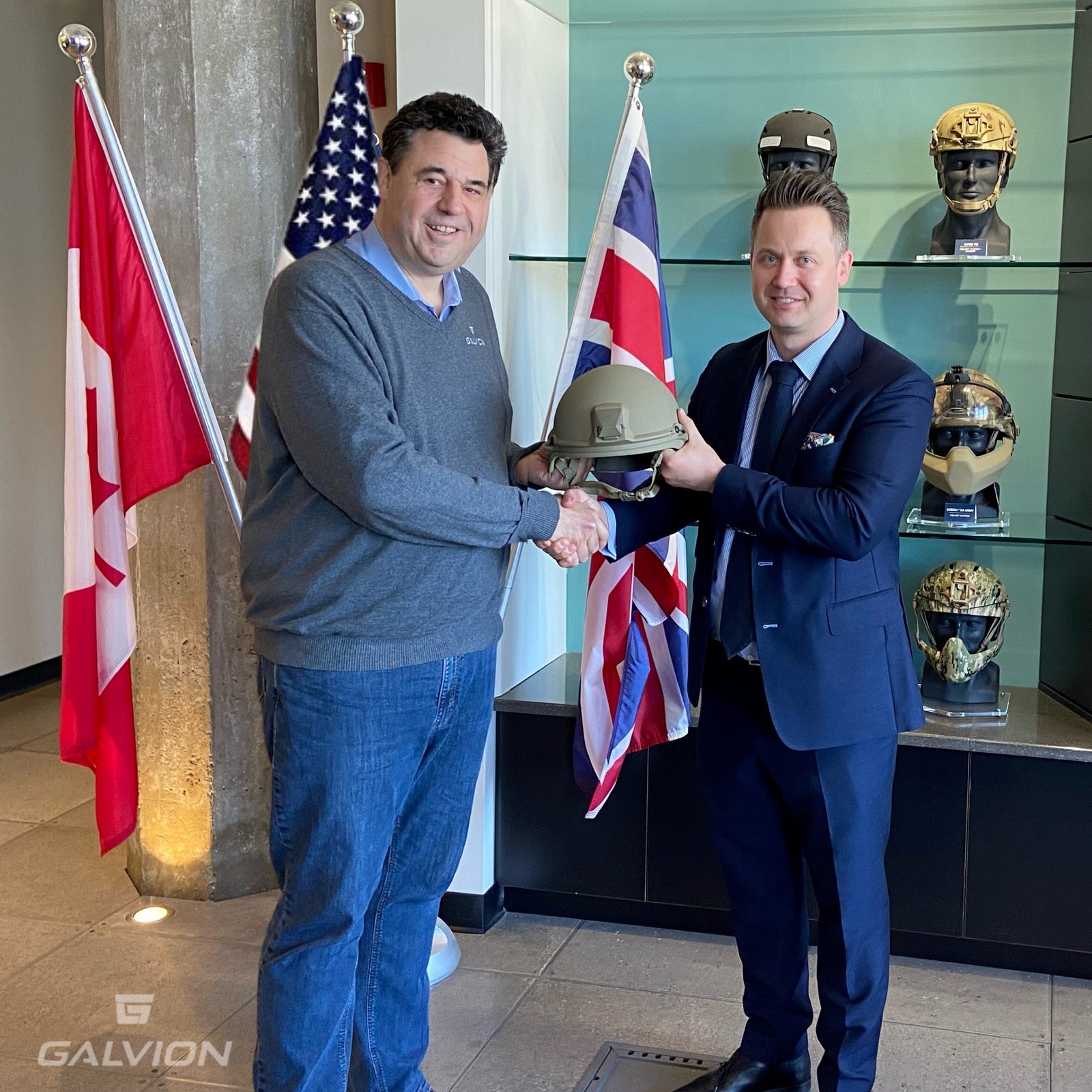 Galvion Teams with NP Aerospace and Establishes UK Helmet Production Hub