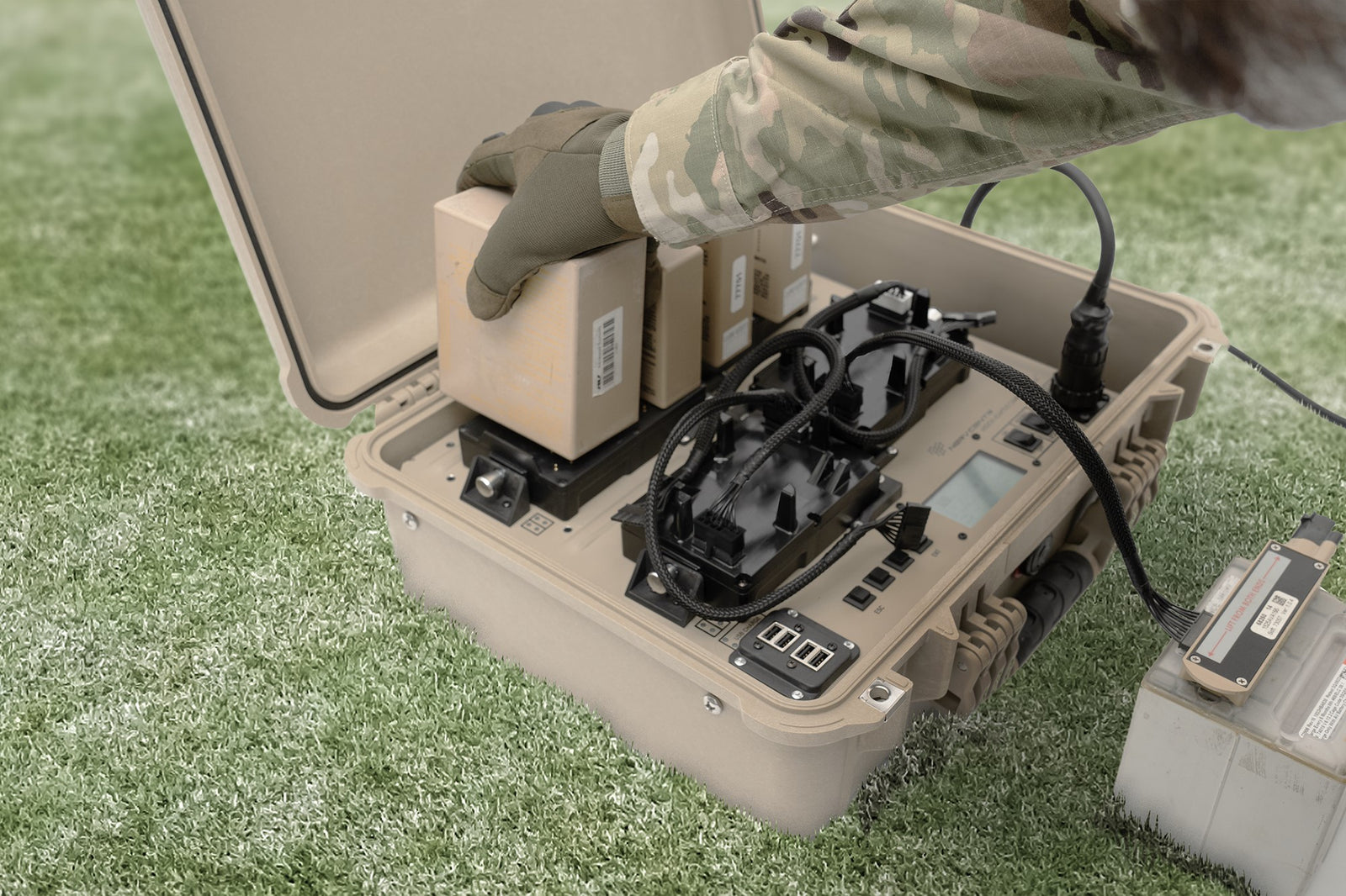 Galvion delivers an order of 400 MAX-8 Mission Adaptive Charging Stations™ to AeroVironment