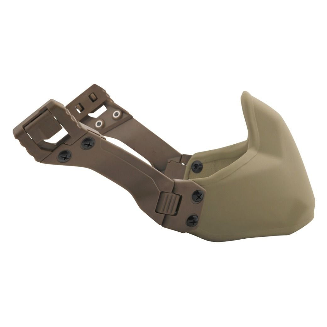 Galvion Caiman Ballistic Mandible Guard Low Profile - Tan499